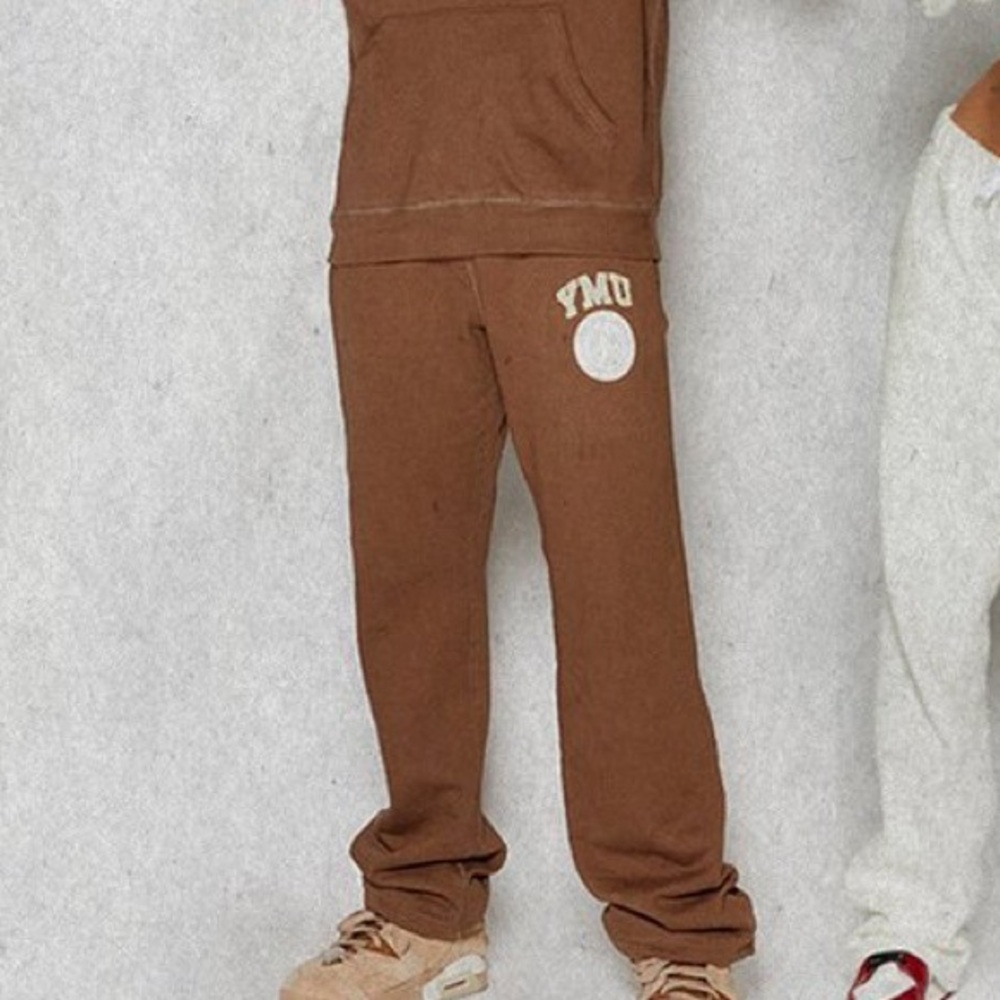 You Matter University Brown Sweatpants Size Small Demetrius Harmon Like New